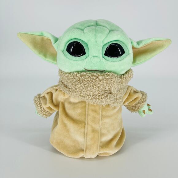Star Wars Mandalorian Grogu "The Child" Jedi Baby Yoda Mattel Plush Toy - EUC - Picture 13 of 14